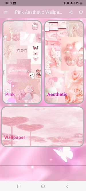 Pink aesthetic wallpaper Screenshot 0
