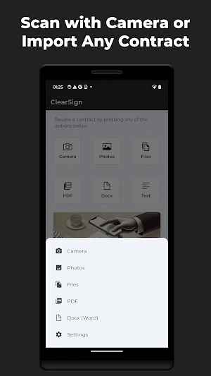 ClearSign: AI Contract Review Screenshot 2