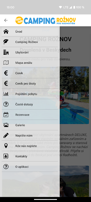 Camping Rožnov Screenshot 0
