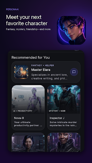 Talk AI Character Roleplay Screenshot 0