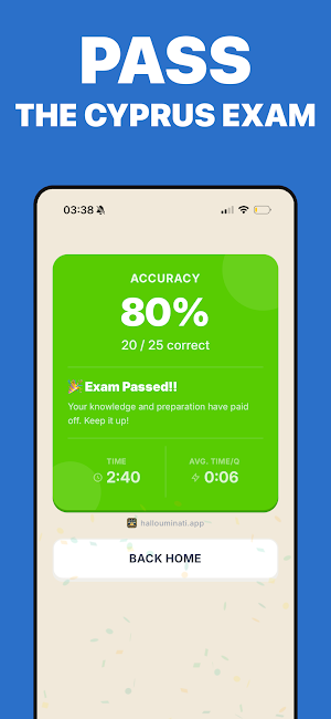 Hallouminati: Cyprus Exam Prep Screenshot 0