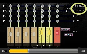 Mixing Console Signal Flow Screenshot 3