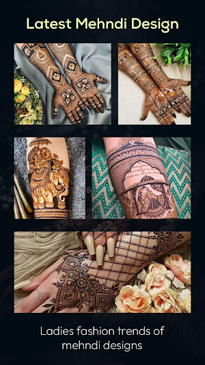 Mehndi Design App 2023 (HD) Screenshot 0