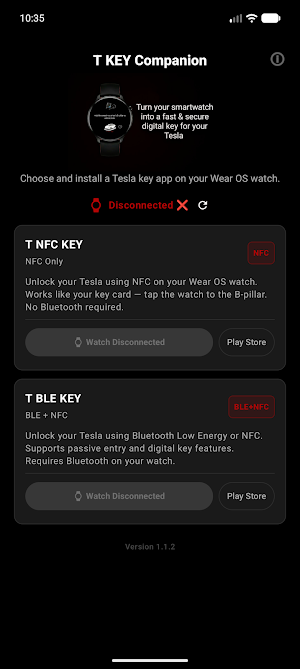 T NFC Key Companion Screenshot 0