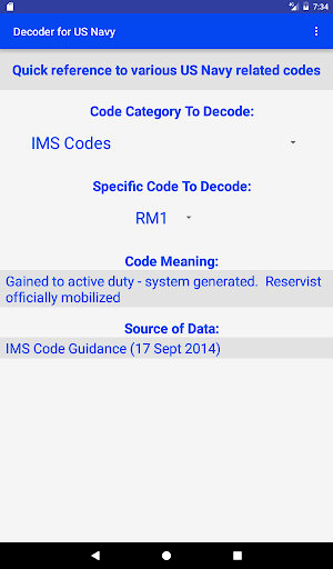 Decoder for US Navy Screenshot 2
