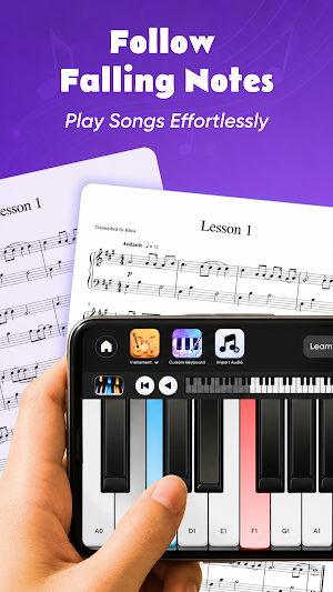 Easy Learn Piano: Piano Lesson Screenshot 1