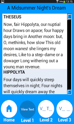 Memorize Shakespeare Screenshot 1