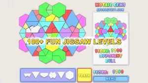 Mosaic Gems: Jigsaw Puzzle Screenshot 1