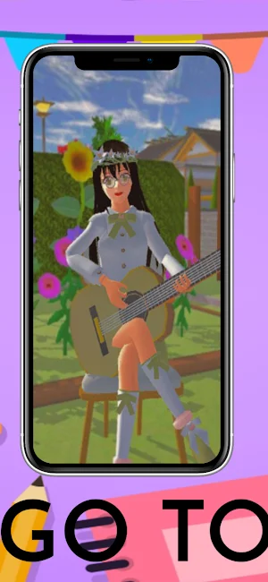 Sakura to School Wallpaper Screenshot 2