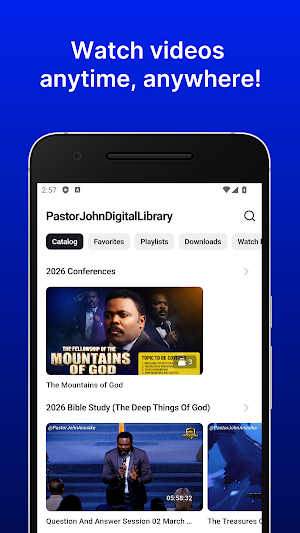 PastorJohnDigitalLibrary Screenshot 0