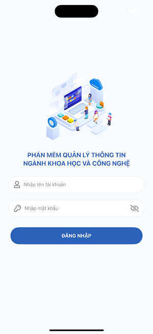 CSDL Khoa học công nghệ ĐB Screenshot 0