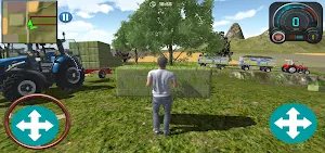 Tractor Forest Farm Simulator Screenshot 1