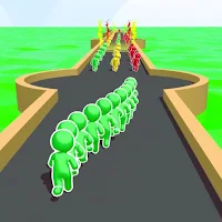 Color Merge Runner 3D Game