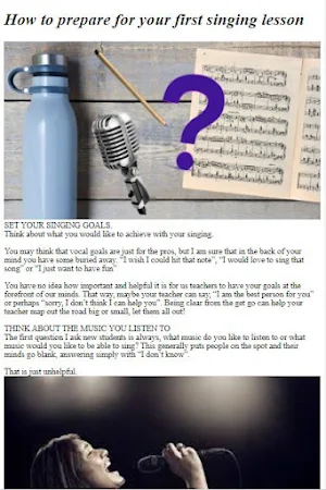 How to Do Singing Lessons Screenshot 0
