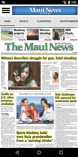 Maui News On The Go Screenshot 1