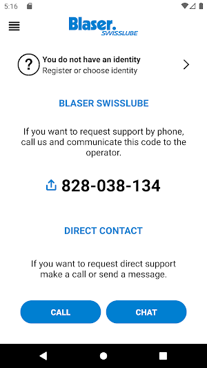 Blaser Remote Care Screenshot 0