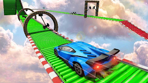 Mega Car Stunt Ramp Racer Screenshot 2