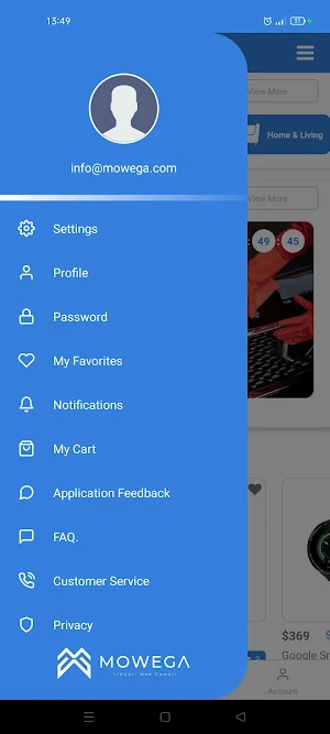MowShop Theme Screenshot 1
