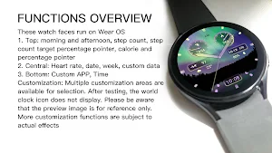 Aurora Quartz For Wear OS Screenshot 2