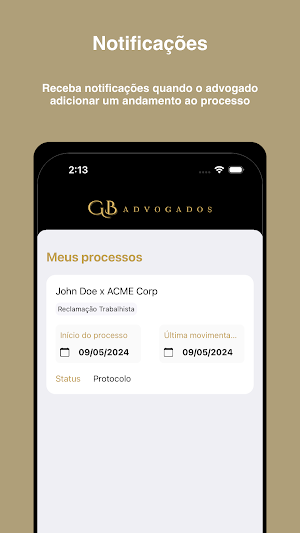 GB Advogados Screenshot 1