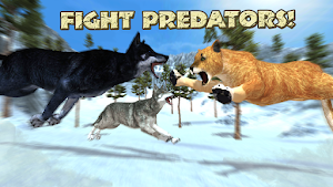 Hungry Wolves Forest Wild Hunt Screenshot 1