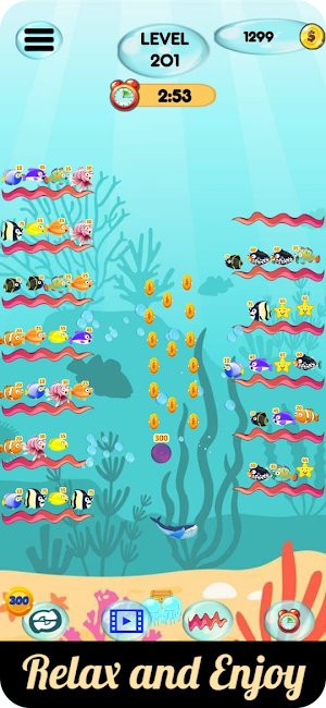 Fish Sort pro-Color fish game Screenshot 3