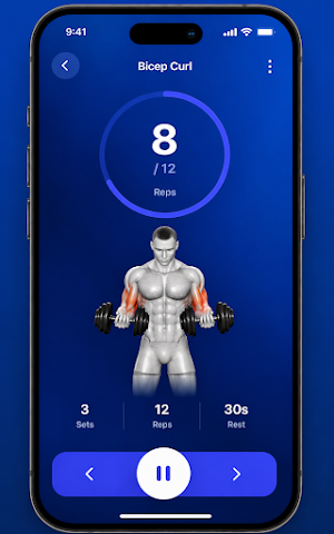 Workout Pro for home & gym Screenshot 1