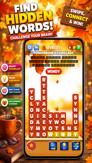 Word Search Block: Word Games Screenshot 2