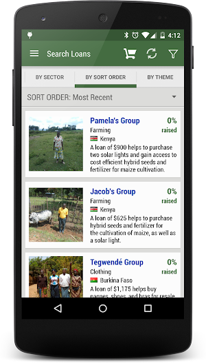 Kiva Search Screenshot 0
