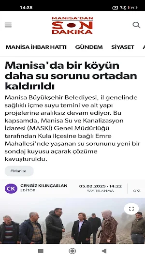 Manisa'dan Son Dakika Screenshot 1
