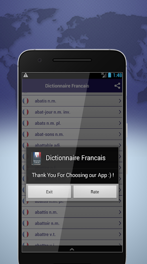 Dictionnaire Francais Screenshot 3