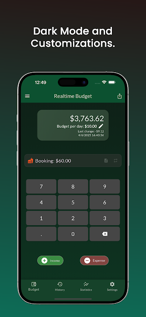 Realtime Budget - Expenses Screenshot 2