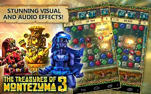 Treasures of Montezuma 3. True Match-3 Game. Screenshot 0