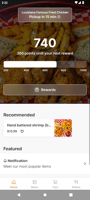 Louisiana Fried Chicken Screenshot 0