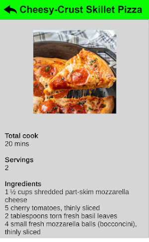 Italian Recipes Offline Screenshot 3