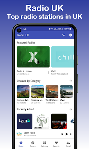 Radio UK Podcast - FM Radio Screenshot 1