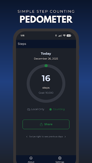 Pedometer & Step Counter Screenshot 0