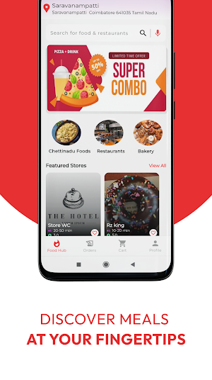 Food Hub Screenshot 2