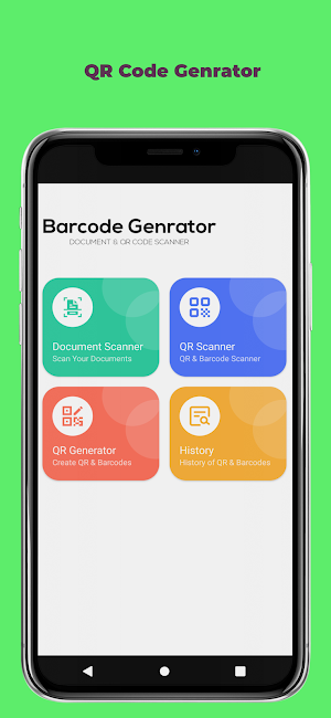 Qr Code Genrator & Scanner Screenshot 0