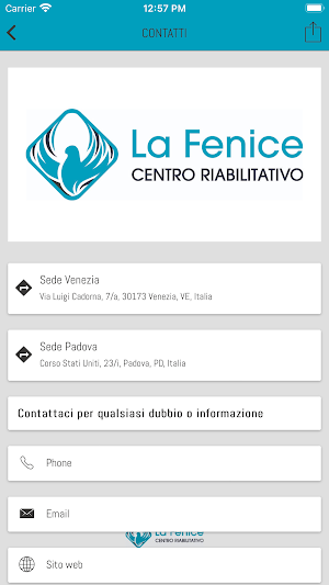 Centro Riabilitativo La Fenice Screenshot 0