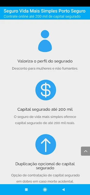 Contratar Seguro de Vida Online Screenshot 2