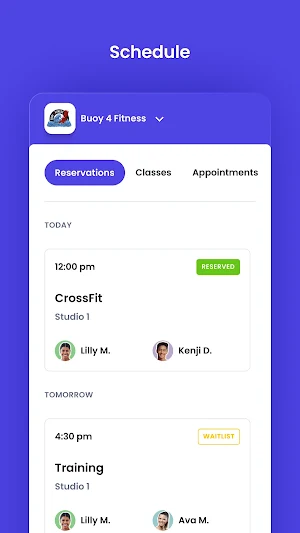 Buoy 4 Fitness Screenshot 2