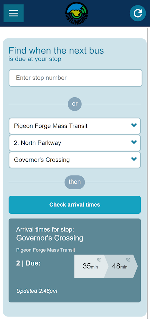 Gatlinburg Trolley Screenshot 2