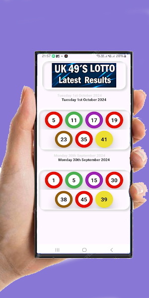 UK 49s Prediction app Results Screenshot 1