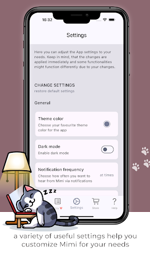 Cat Mimi - AI friend Screenshot 3