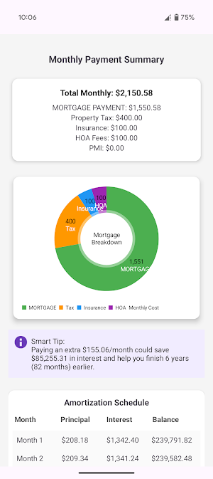 Mortgage Calculator by Oldgate Screenshot 1