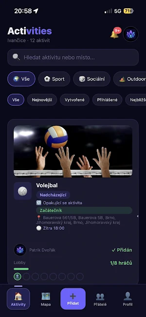Activities - Find Event Nearby Screenshot 0