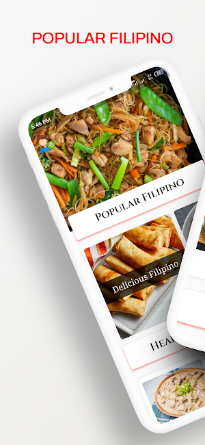 Filipino recipes cooking app Screenshot 0