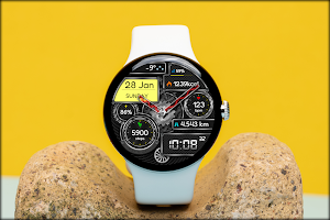 Hybrid TUNUK URX44 Watch face Screenshot 2
