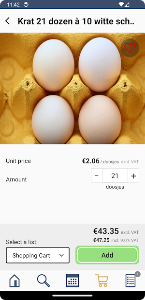 Eierhandel Wegdam Screenshot 1